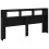 VidaXL (black) vidaXL LED Headboard Bed Header Bedroom Storage Bed Headboard Engineered Wood 6