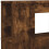 VidaXL (smoked oak) vidaXL LED Headboard Bed Header Bedroom Storage Bed Headboard Engineered Wood 7