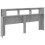 VidaXL (concrete grey) vidaXL LED Headboard Bed Header Bedroom Storage Bed Headboard Engineered Wood 6