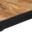 VidaXL vidaXL Bar Table Garden Outdoor Table Bistro Table Solid Rough Wood Mango 8