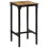 VidaXL vidaXL Bar Table Garden Outdoor Table Bistro Table Solid Rough Wood Mango 1