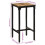 VidaXL vidaXL Bar Table Garden Outdoor Table Bistro Table Solid Rough Wood Mango 11