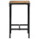 VidaXL vidaXL Bar Table Garden Outdoor Table Bistro Table Solid Rough Wood Mango 5