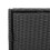VidaXL vidaXL Gartenschrank Schwarz 55x59x69 cm Poly Rattan 11