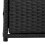 VidaXL vidaXL Gartenschrank Schwarz 55x59x69 cm Poly Rattan 10