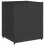 VidaXL vidaXL Gartenschrank Schwarz 55x59x69 cm Poly Rattan 9