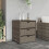 VidaXL vidaXL Gartenschrank Grau 55x59x69 cm Poly Rattan 3