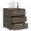VidaXL vidaXL Gartenschrank Grau 55x59x69 cm Poly Rattan 5