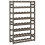 VidaXL vidaXL Wine Rack for 56 Bottles Wine Shelf Bottle Holder Grey Solid Wood Pine 2