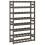 VidaXL vidaXL Wine Rack for 56 Bottles Wine Shelf Bottle Holder Grey Solid Wood Pine 5