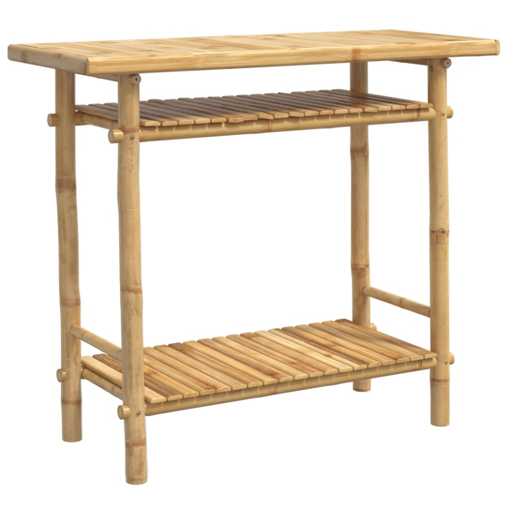 Vidaxl Console Table Hall Tea Centre End Table Coffee Accent Side Table Bamboo