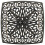 VidaXL vidaXL Garden Table Outdoor Dining Table Side Table Bronze Cast Aluminium 8