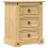 VidaXL vidaXL Bedside Cabinet Nightstand Bed Side Table Bed Cabinet Solid Wood Pine 1