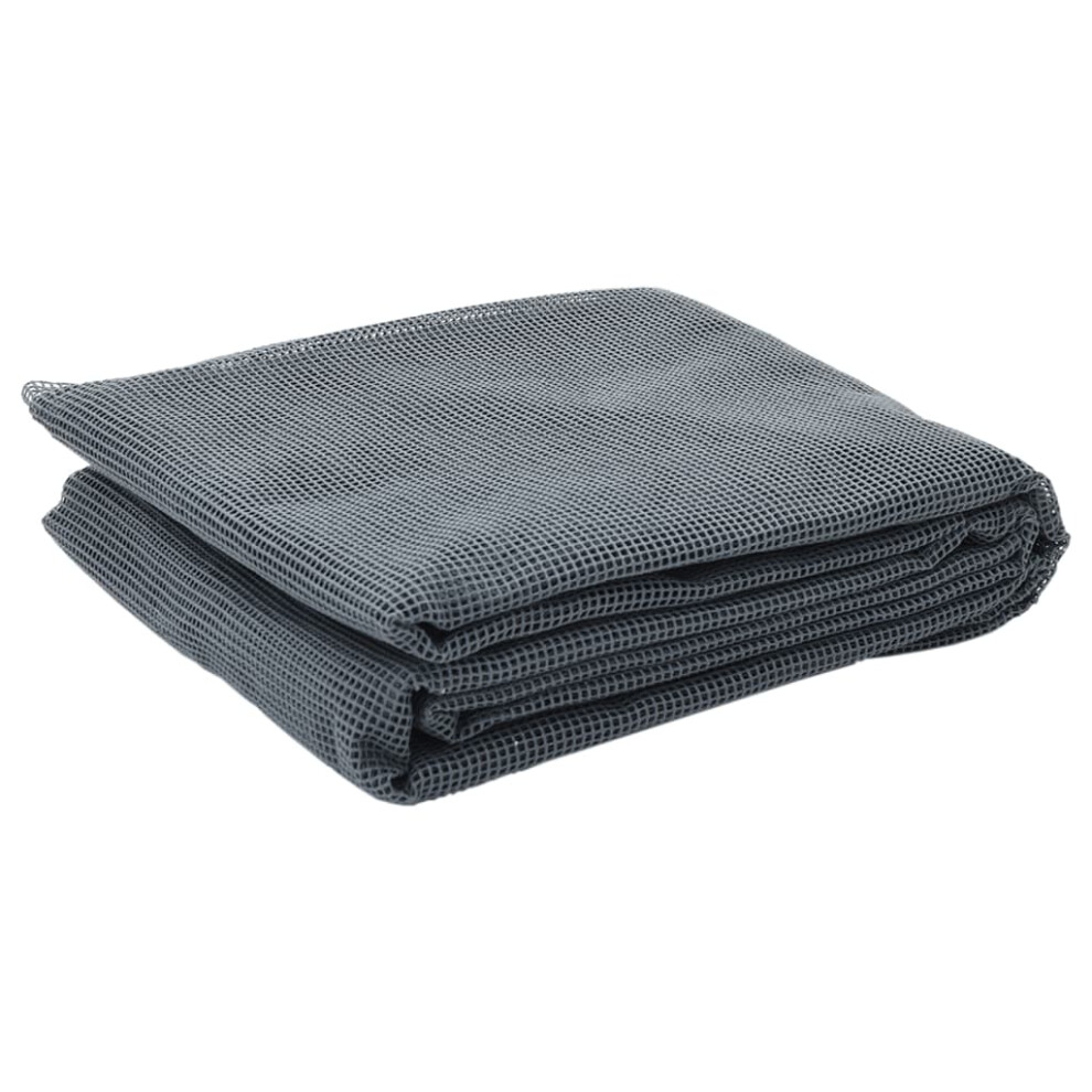 vidaXL Camping Floor Mat Picnic Rug Camping Mat Outdoor Rug Anthracite 5x2.5 m