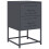 VidaXL vidaXL Bedside Cabinets Nightstand Bed Table Side Table 2 pcs Anthracite Steel 5