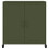 VidaXL vidaXL Sideboard Storage Cupboard Side Cabinet Highboard Olive Green Steel 6