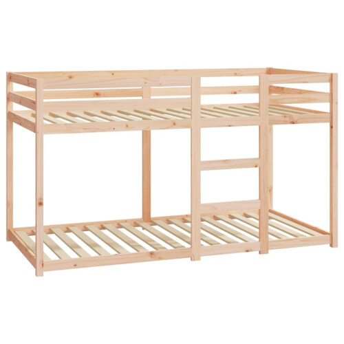 VidaXL vidaXL Bunk Bed Children Bed Frame Bed Base Loft Bed 90x190 cm Solid Wood Pine