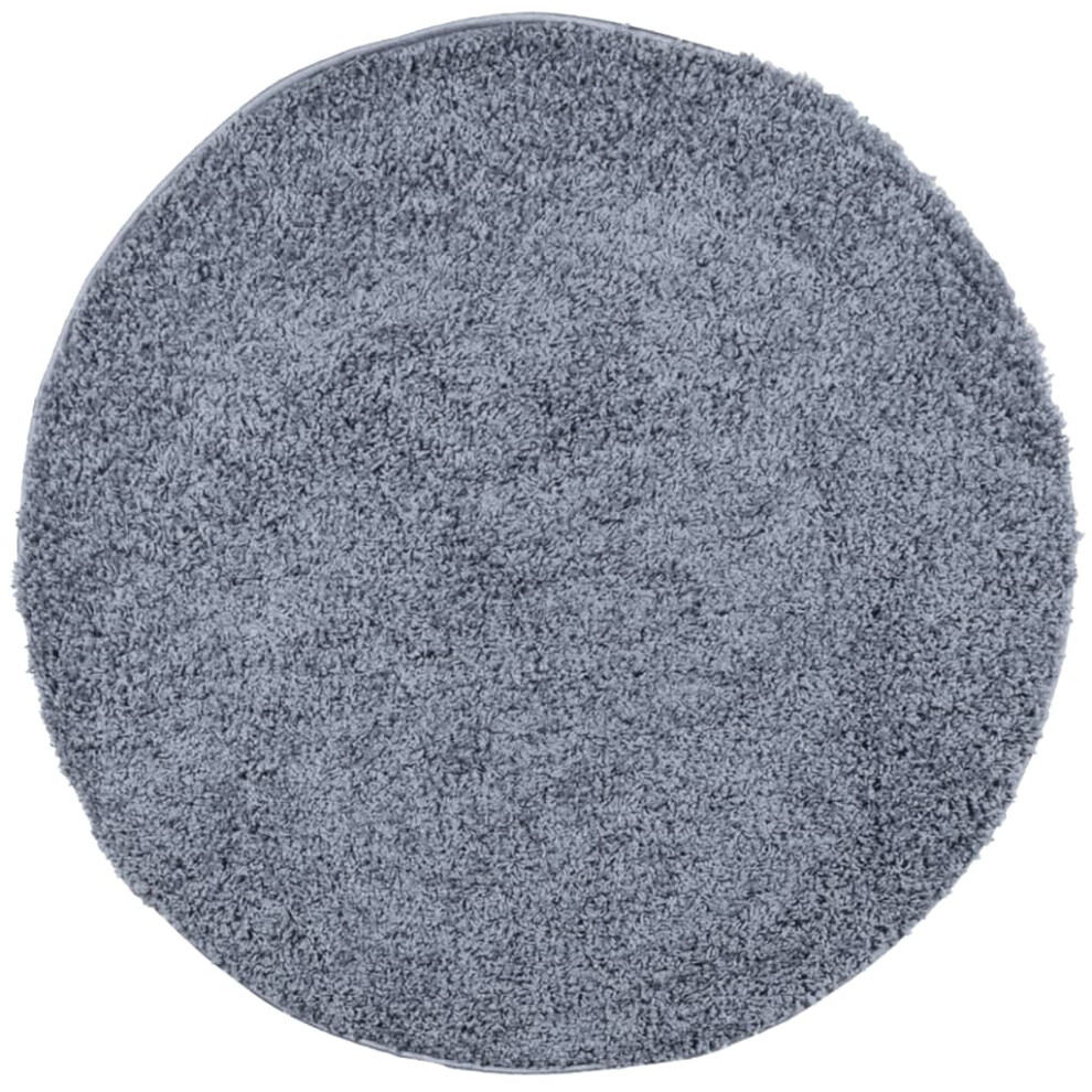 (blue, 280 cm) vidaXL Shaggy Rug Floor Mat Fluffy Rug Area Rug PAMPLONA High Pile Modern