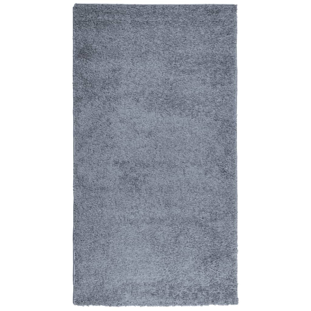 (blue, 60 x 110 cm) vidaXL Shaggy Rug Floor Mat Fluffy Rug Area Rug PAMPLONA High Pile Modern