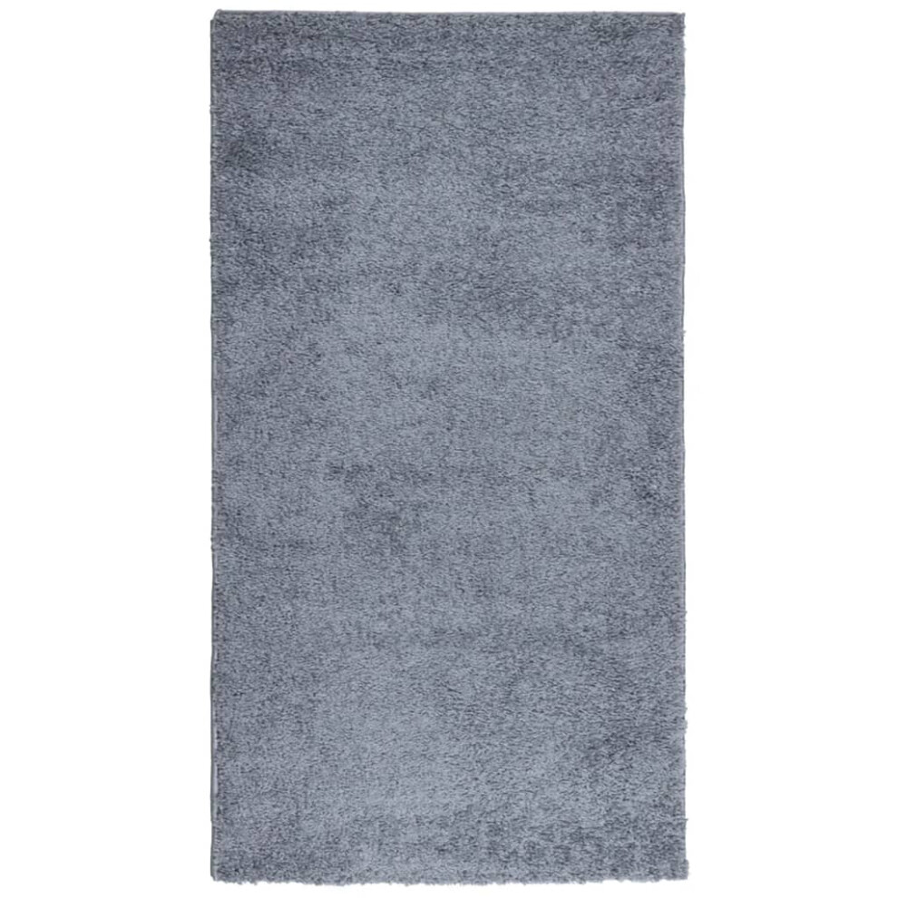 (blue, 80 x 150 cm) vidaXL Shaggy Rug Floor Mat Fluffy Rug Area Rug PAMPLONA High Pile Modern