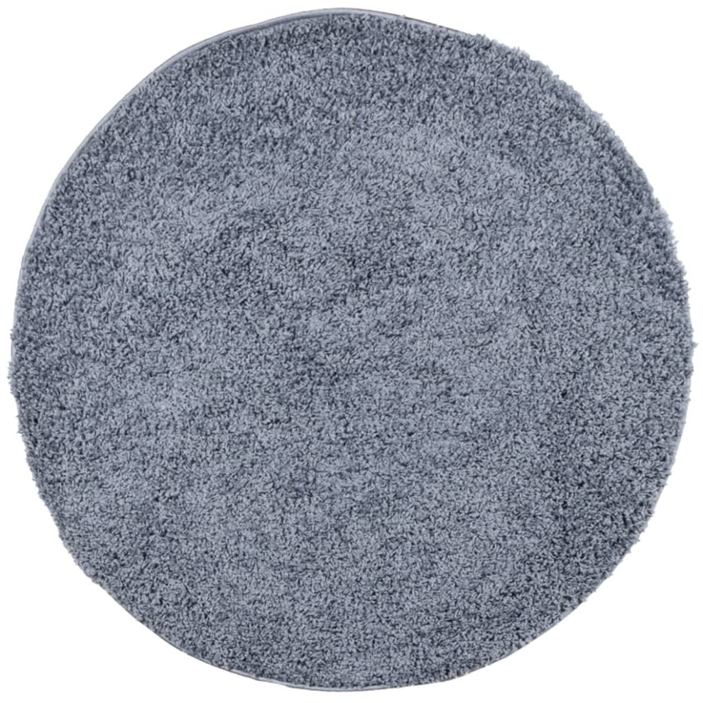 (blue, 240 cm) vidaXL Shaggy Rug Floor Mat Fluffy Rug Area Rug PAMPLONA High Pile Modern