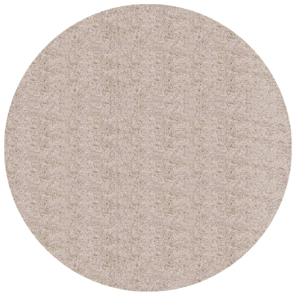 (beige, 80 cm) vidaXL Shaggy Rug Floor Mat Fluffy Rug Area Rug PAMPLONA High Pile Modern