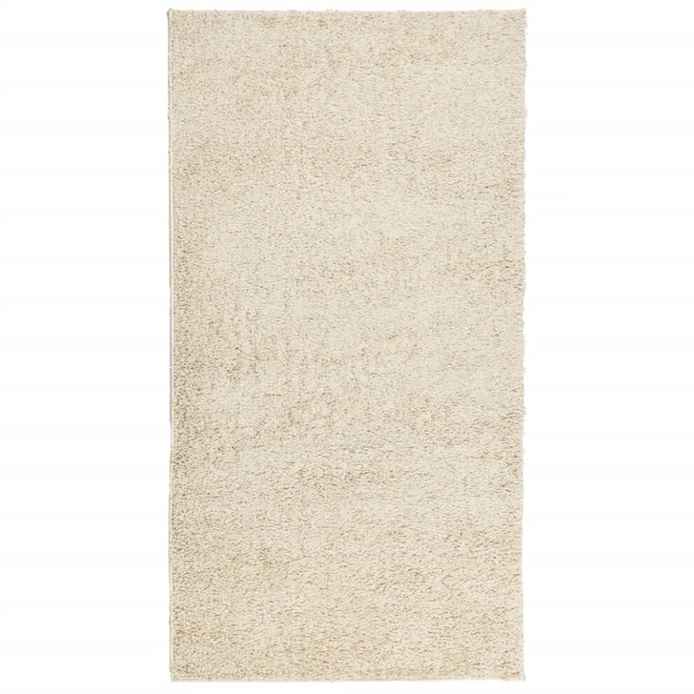 (gold, 80 x 150 cm) vidaXL Shaggy Rug Floor Mat Fluffy Rug Area Rug PAMPLONA High Pile Modern