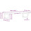 VidaXL vidaXL Basin Shelf Wall Mounted Bathroom Countertop Steel and Solid Wood Beech 10