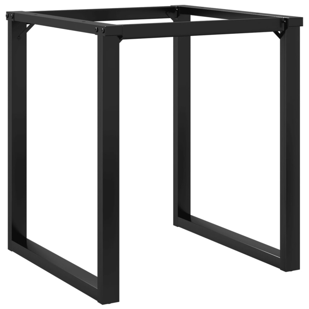 Vidaxl Dining Table Legs O-Frame Desk Legs Diy Metal Furniture Legs Steel