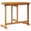 VidaXL vidaXL Folding Balcony Table Outdoor Table Dining Table Solid Wood Acacia 6