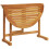 VidaXL vidaXL Folding Balcony Table Outdoor Table Dining Table Solid Wood Acacia 7