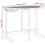 VidaXL vidaXL Folding Balcony Table Outdoor Table Dining Table Solid Wood Acacia 10