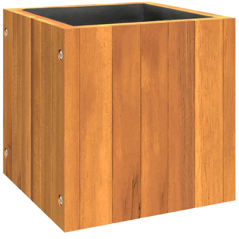 Vidaxl Garden Planter Outdoor Flower Pot Planter Pot Box Solid Wood Acacia