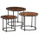 VidaXL vidaXL Nesting Tables Hall Side Table Coffee Table 3 pcs Solid Wood Reclaimed 2