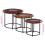 VidaXL vidaXL Nesting Tables Hall Side Table Coffee Table 3 pcs Solid Wood Reclaimed 4