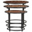 VidaXL vidaXL Nesting Tables Hall Side Table Coffee Table 3 pcs Solid Wood Reclaimed 5
