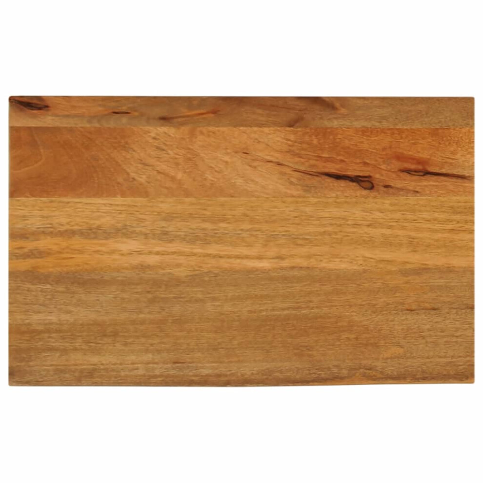 vidaXL Table Top Live Edge Replacement Board Dining Table Top Solid Wood Mango