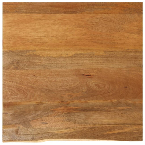 VidaXL vidaXL Table Top Live Edge Replacement Board Dining Table Top Solid Wood Mango