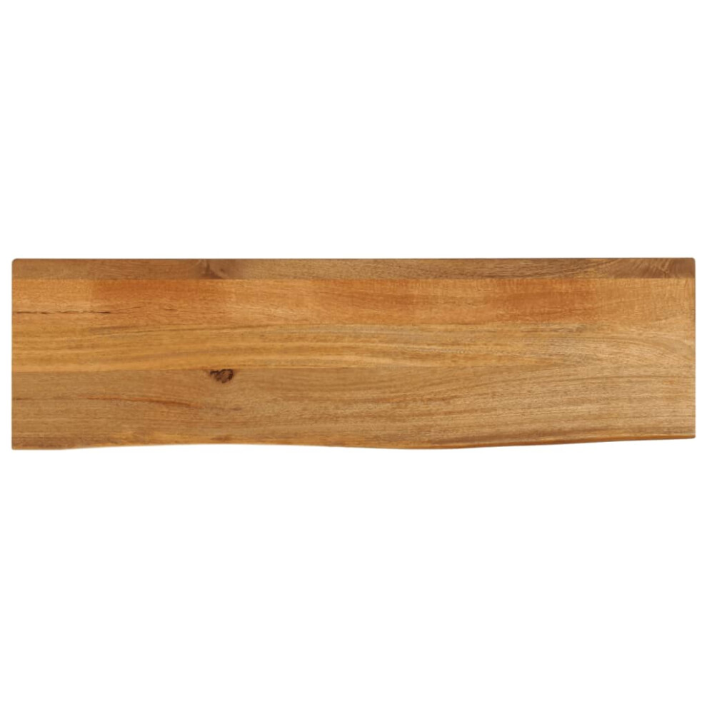 vidaXL Table Top Live Edge Replacement Board Dining Table Top Solid Wood Mango