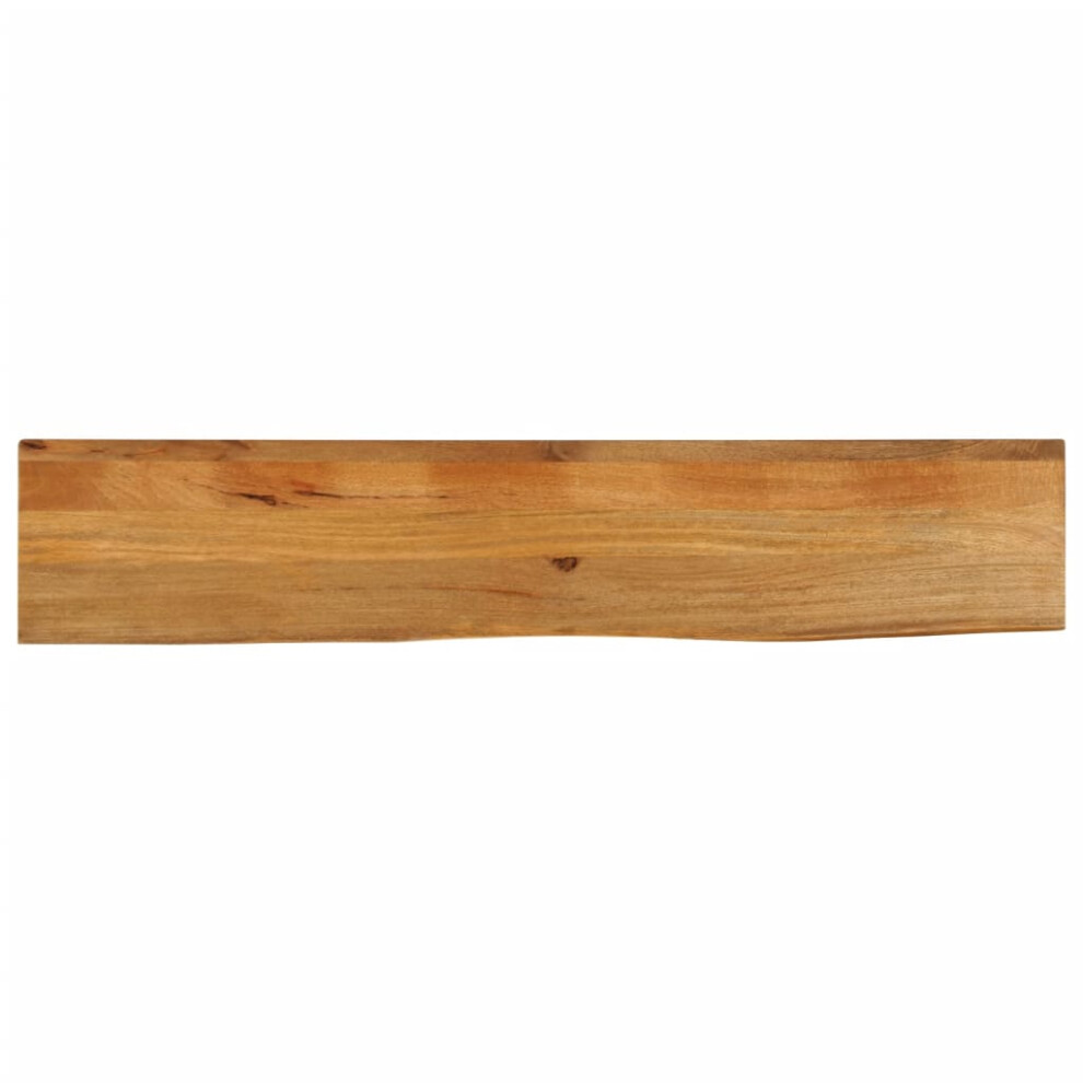 Vidaxl Table Top Live Edge Replacement Board Dining Table Top Solid Wood Mango