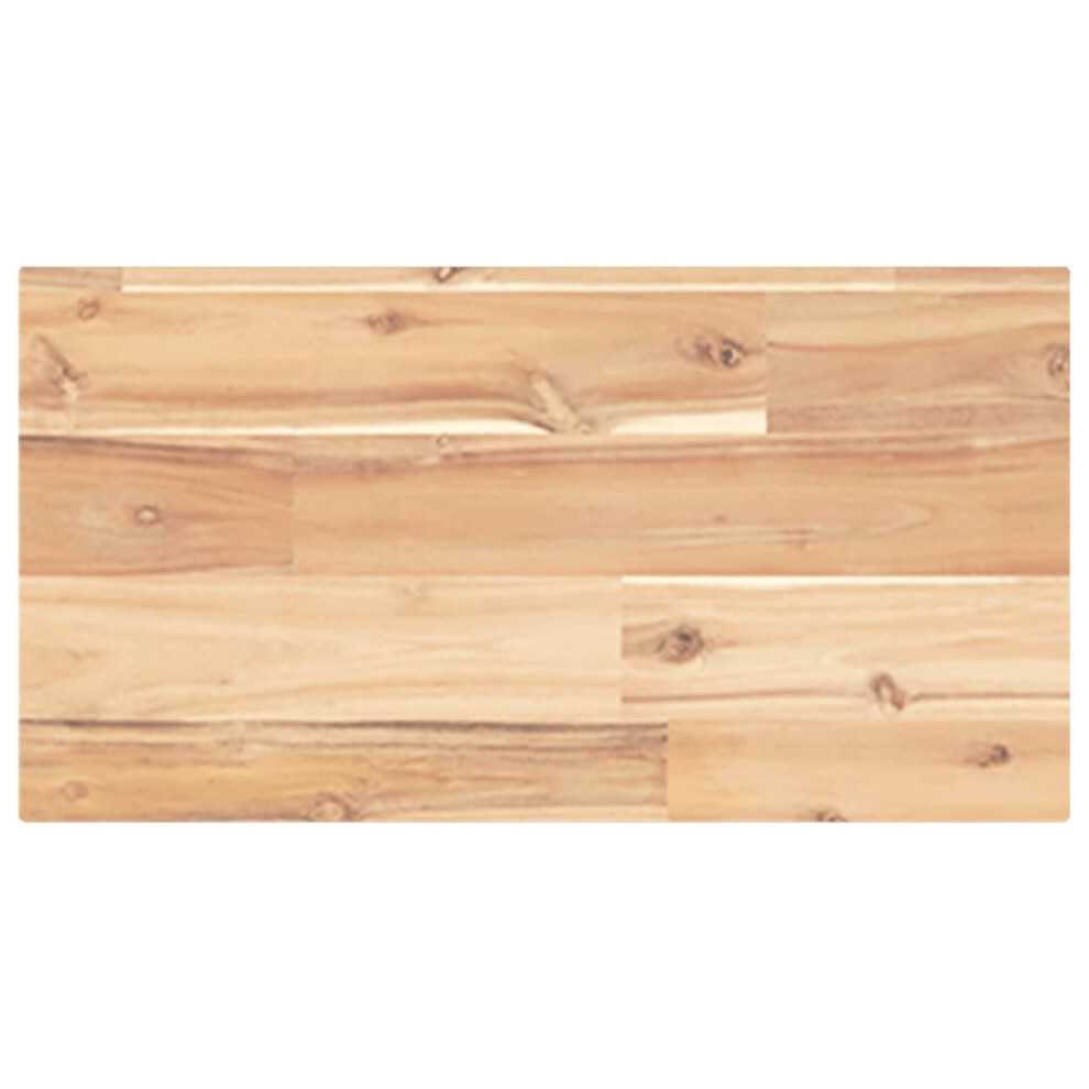 Vidaxl Table Top Replacement Dining Table Top Rectangular Solid Wood Acacia