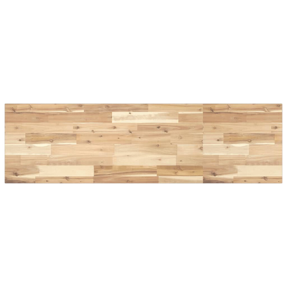 Vidaxl Table Top Replacement Dining Table Top Rectangular Solid Wood Acacia