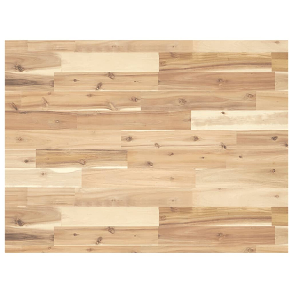Vidaxl Table Top Replacement Dining Table Top Rectangular Solid Wood Acacia