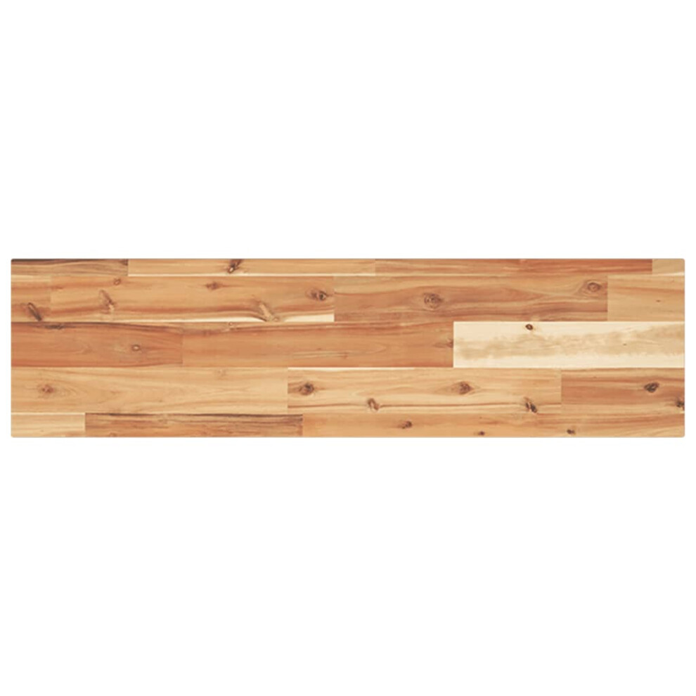 Vidaxl Table Top Replacement Dining Table Top Rectangular Solid Wood Acacia