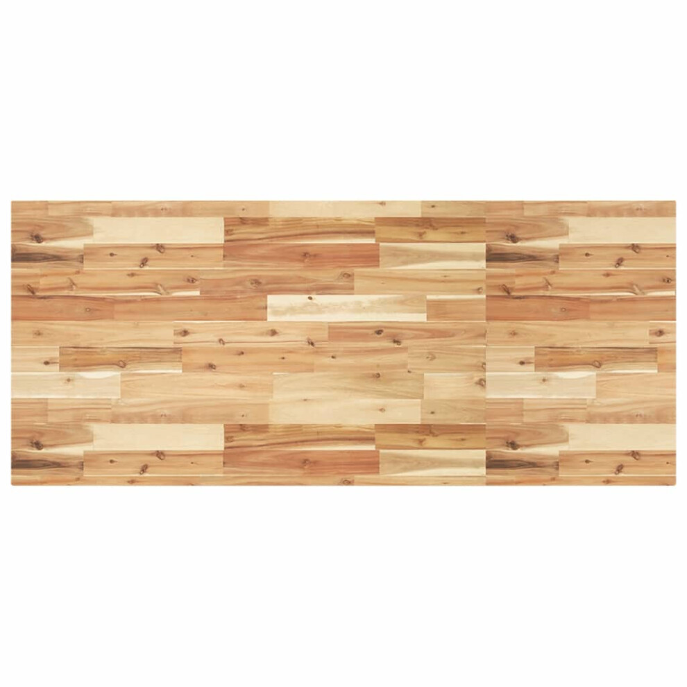 Vidaxl Table Top Replacement Dining Table Top Rectangular Solid Wood Acacia