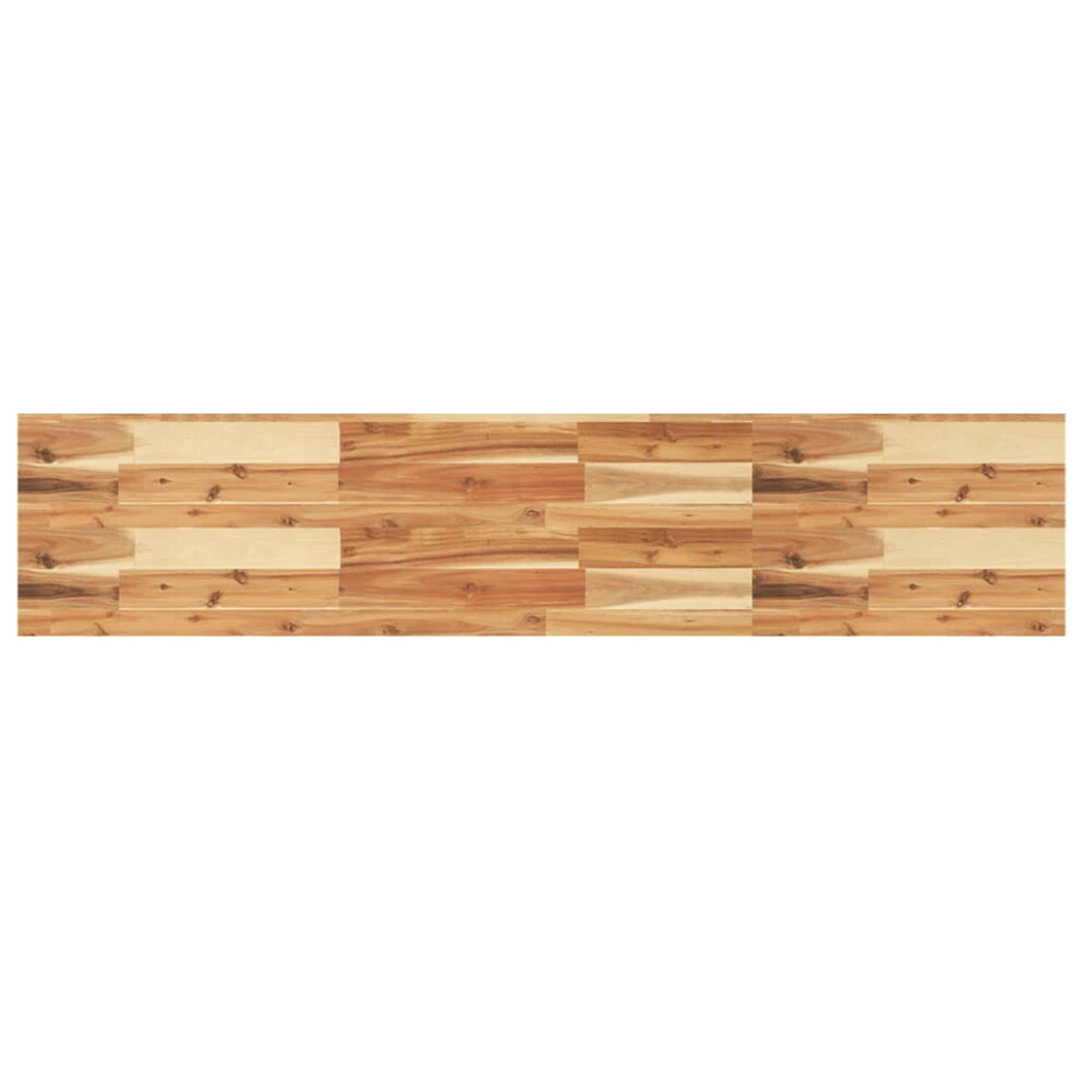 Vidaxl Table Top Replacement Dining Table Top Rectangular Solid Wood Acacia