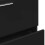 VidaXL vidaXL Sink Cabinet Vanity Unit Storage Unit Cupboard Black Engineered Wood 9