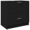 VidaXL vidaXL Sink Cabinet Vanity Unit Storage Unit Cupboard Black Engineered Wood 1