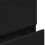 VidaXL vidaXL Sink Cabinet Vanity Unit Storage Unit Cupboard Black Engineered Wood 9