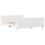 VidaXL vidaXL Bed Frame with Headboard White 120x190 cm Small Double Solid Wood Pine 3